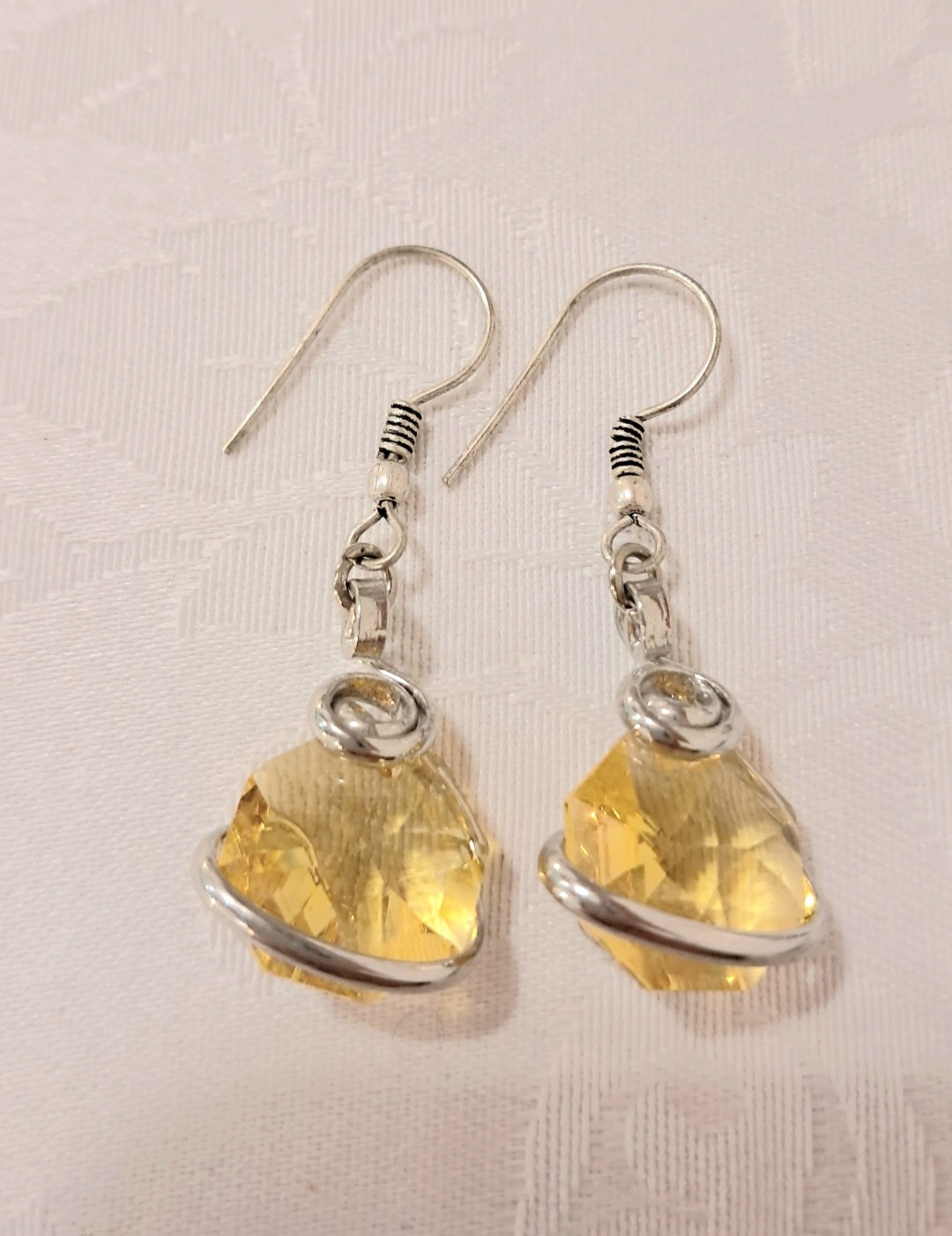 Set ciuffo giallo in acciaio dorato